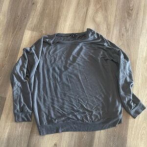 Universal Standard women’s Crewneck Sweater - Charcoal